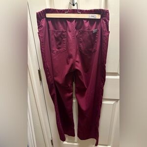 Grey’s Anatomy Burgundy Scrub Pants